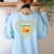 100 Days Of School Bee Hive Tree Hearts Teachers Student Kid Women's Sweatshirt Back Print Light Blue 100 Days Of School Bee Hive Tree Hearts Teachers Student Kid Women's Sweatshirt Back Print Light Blue