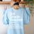 3rd Grade Teacher Definition Back To School First Day Women's Sweatshirt Back Print Light Blue 3rd Grade Teacher Definition Back To School First Day Women's Sweatshirt Back Print Light Blue