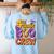 4th Grade Boo Crew Ghost Halloween Teacher Costume Women's Sweatshirt Back Print Light Blue 4th Grade Boo Crew Ghost Halloween Teacher Costume Women's Sweatshirt Back Print Light Blue