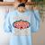 4th Grade Ringmaster Shirt 4th Grade Teacher Shirts Teacher Men Women Kids Women's Sweatshirt Back Print Light Blue
