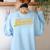 4th Grade Teacher Cute Vintage Graphic Fourth Grade Teacher Women's Sweatshirt Back Print Light Blue 4th Grade Teacher Cute Vintage Graphic Fourth Grade Teacher Women's Sweatshirt Back Print Light Blue