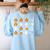 6 7 Meme 67 Halloween Order Of Operations Math Teacher Women's Sweatshirt Back Print Light Blue 6 7 Meme 67 Halloween Order Of Operations Math Teacher Women's Sweatshirt Back Print Light Blue