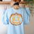 6 7 Meme Halloween Pumpkin Costume For Student Teacher Women's Sweatshirt Back Print Light Blue 6 7 Meme Halloween Pumpkin Costume For Student Teacher Women's Sweatshirt Back Print Light Blue