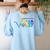 67 Meme Square Root 4489 Slang Math Teacher Tie Dye Women's Sweatshirt Back Print Light Blue 67 Meme Square Root 4489 Slang Math Teacher Tie Dye Women's Sweatshirt Back Print Light Blue