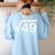 67 Six Seven Meme Square Root Couple Matching Teacher Women's Sweatshirt Back Print Light Blue 67 Six Seven Meme Square Root Couple Matching Teacher Women's Sweatshirt Back Print Light Blue
