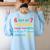 67 Teacher Middle School Teacher 6 7 Overuse 67 Women's Sweatshirt Back Print Light Blue 67 Teacher Middle School Teacher 6 7 Overuse 67 Women's Sweatshirt Back Print Light Blue