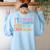 7th Grade Crew The Real Celebrities Of The Hallway Teacher Women's Sweatshirt Back Print Light Blue 7th Grade Crew The Real Celebrities Of The Hallway Teacher Women's Sweatshirt Back Print Light Blue