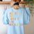 Admit It You Low Key Love Math Bruh Math Teacher Women's Sweatshirt Back Print Light Blue Admit It You Low Key Love Math Bruh Math Teacher Women's Sweatshirt Back Print Light Blue