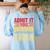 Admit It You Low Key Love Technology Bruh Teacher Kid Women's Sweatshirt Back Print Light Blue Admit It You Low Key Love Technology Bruh Teacher Kid Women's Sweatshirt Back Print Light Blue