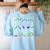 Algebra Dance Function Math Teacher Geek Idea Women's Sweatshirt Back Print Light Blue Algebra Dance Function Math Teacher Geek Idea Women's Sweatshirt Back Print Light Blue