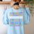 Anthropology Words Anthropologist Teacher Women's Sweatshirt Back Print Light Blue Anthropology Words Anthropologist Teacher Women's Sweatshirt Back Print Light Blue