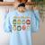 Art Is My Jam Art Teacher Specials Team Steam Teacher Women's Sweatshirt Back Print Light Blue Art Is My Jam Art Teacher Specials Team Steam Teacher Women's Sweatshirt Back Print Light Blue