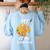 Art Is My Superpower Drawing Art Teacher Artists Women's Sweatshirt Back Print Light Blue Art Is My Superpower Drawing Art Teacher Artists Women's Sweatshirt Back Print Light Blue