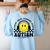 Autism Awareness Acceptance Special Education Teacher Kids Women's Sweatshirt Back Print Light Blue Autism Awareness Acceptance Special Education Teacher Kids Women's Sweatshirt Back Print Light Blue
