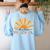 Back To School Hello Preschool For Kids Teacher Women Women's Sweatshirt Back Print Light Blue Back To School Hello Preschool For Kids Teacher Women Women's Sweatshirt Back Print Light Blue
