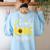Back To School Teach Love And Inspire Teacher Sunflower Women's Sweatshirt Back Print Light Blue Back To School Teach Love And Inspire Teacher Sunflower Women's Sweatshirt Back Print Light Blue