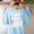 Back To School Teacher Flair Pens Are My Jam Women's Sweatshirt Back Print Light Blue Back To School Teacher Flair Pens Are My Jam Women's Sweatshirt Back Print Light Blue