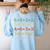 Baseball Math Sports Double Play Teacher School 2022 Women's Sweatshirt Back Print Light Blue Baseball Math Sports Double Play Teacher School 2022 Women's Sweatshirt Back Print Light Blue