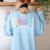 Behavior Squad Therapy Therapists Teachers Behavior Team Women's Sweatshirt Back Print Light Blue Behavior Squad Therapy Therapists Teachers Behavior Team Women's Sweatshirt Back Print Light Blue