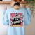 Best Theatre Art For Men Women Musical Drama Teacher Theater Women's Sweatshirt Back Print Light Blue