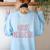 Best Karate Instructor Ever Martial Arts Teacher Sensei Women's Sweatshirt Back Print Light Blue Best Karate Instructor Ever Martial Arts Teacher Sensei Women's Sweatshirt Back Print Light Blue
