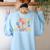 Being Bilingual Is A Superpower Back To School ESL Teacher Women's Sweatshirt Back Print Light Blue Being Bilingual Is A Superpower Back To School ESL Teacher Women's Sweatshirt Back Print Light Blue