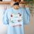 Being Bilingual Is A Superpower ESL Teacher School Women's Sweatshirt Back Print Light Blue Being Bilingual Is A Superpower ESL Teacher School Women's Sweatshirt Back Print Light Blue