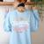 Being Bilingual Is A Superpower ESL Teacher School Women's Sweatshirt Back Print Light Blue Being Bilingual Is A Superpower ESL Teacher School Women's Sweatshirt Back Print Light Blue