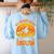 My Broom Broke So Now I Teach English Halloween Teacher Women's Sweatshirt Back Print Light Blue My Broom Broke So Now I Teach English Halloween Teacher Women's Sweatshirt Back Print Light Blue