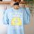 My Broom Broke So Now I Teach Math Teacher Halloween Costume For Men Women Women's Sweatshirt Back Print Light Blue My Broom Broke So Now I Teach Math Teacher Halloween Costume For Men Women Women's Sweatshirt Back Print Light Blue