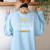 Bruh Did You Even Show Your Work Math Teacher Women's Sweatshirt Back Print Light Blue Bruh Did You Even Show Your Work Math Teacher Women's Sweatshirt Back Print Light Blue