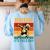 Bruh It's Field Day Teacher Happy Field Day Dabbing Boy Women's Sweatshirt Back Print Light Blue Bruh It's Field Day Teacher Happy Field Day Dabbing Boy Women's Sweatshirt Back Print Light Blue