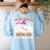 You Can't Scare Me I'm A 2nd Grade Teacher Halloween Women's Sweatshirt Back Print Light Blue You Can't Scare Me I'm A 2nd Grade Teacher Halloween Women's Sweatshirt Back Print Light Blue