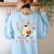 You Can't Scare Me I'm A School Teacher's Aide Halloween Women's Sweatshirt Back Print Light Blue You Can't Scare Me I'm A School Teacher's Aide Halloween Women's Sweatshirt Back Print Light Blue