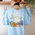 You Can't Scare Me I'm A Teacher Cool Math Teacher Halloween Women's Sweatshirt Back Print Light Blue You Can't Scare Me I'm A Teacher Cool Math Teacher Halloween Women's Sweatshirt Back Print Light Blue