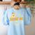 You Can't Scare Me I Teach 4th Grade Teacher Halloween Ghost Women's Sweatshirt Back Print Light Blue You Can't Scare Me I Teach 4th Grade Teacher Halloween Ghost Women's Sweatshirt Back Print Light Blue
