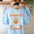 You Can't Scare Me I Teach 5th Grade Retro Teacher Halloween Women's Sweatshirt Back Print Light Blue You Can't Scare Me I Teach 5th Grade Retro Teacher Halloween Women's Sweatshirt Back Print Light Blue