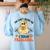 You Can't Scare Me I Teach Preschool Teacher Halloween Ghost Men Women Women's Sweatshirt Back Print Light Blue You Can't Scare Me I Teach Preschool Teacher Halloween Ghost Men Women Women's Sweatshirt Back Print Light Blue