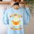You Can't Scare Me I Teach Preschool Teacher Halloween Ghost Women's Sweatshirt Back Print Light Blue You Can't Scare Me I Teach Preschool Teacher Halloween Ghost Women's Sweatshirt Back Print Light Blue