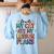 My Cat Ate My Lesson Plans Teacher Cat Humor Women's Sweatshirt Back Print Light Blue My Cat Ate My Lesson Plans Teacher Cat Humor Women's Sweatshirt Back Print Light Blue