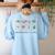 Changing The World One Phoneme At a Time Phonics Teacher Men Women Girls Kids Women's Sweatshirt Back Print Light Blue Changing The World One Phoneme At a Time Phonics Teacher Men Women Girls Kids Women's Sweatshirt Back Print Light Blue