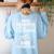 Chemistry Boonana Banana Ghost Cute Halloween Teacher Women's Sweatshirt Back Print Light Blue Chemistry Boonana Banana Ghost Cute Halloween Teacher Women's Sweatshirt Back Print Light Blue