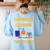 Chemistry Is Like Cooking Science Teacher Student Women's Sweatshirt Back Print Light Blue Chemistry Is Like Cooking Science Teacher Student Women's Sweatshirt Back Print Light Blue