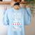 Chicago Teachers Matter Support Union Education Red For Ed Raglan Baseball Tee Women's Sweatshirt Back Print Light Blue Chicago Teachers Matter Support Union Education Red For Ed Raglan Baseball Tee Women's Sweatshirt Back Print Light Blue