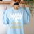 Choir Teacher Shirt I Hear Voices Chorister Tee Women's Sweatshirt Back Print Light Blue Choir Teacher Shirt I Hear Voices Chorister Tee Women's Sweatshirt Back Print Light Blue