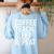 Coffee Teach Sleep Repeat Shirt Coffee Men Women Teacher Women's Sweatshirt Back Print Light Blue Coffee Teach Sleep Repeat Shirt Coffee Men Women Teacher Women's Sweatshirt Back Print Light Blue