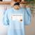Composition Notebook Costume Adult Halloween For Teacher Women's Sweatshirt Back Print Light Blue Composition Notebook Costume Adult Halloween For Teacher Women's Sweatshirt Back Print Light Blue