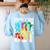 Cool Artist For Men Women Painter Art Teacher Paint Artists Women's Sweatshirt Back Print Light Blue