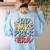 Cute Pre-K For Men Women Kindergarten Pre-K Teacher Women's Sweatshirt Back Print Light Blue Cute Pre-K For Men Women Kindergarten Pre-K Teacher Women's Sweatshirt Back Print Light Blue