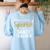 To Be A Dance Teacher Dance Instructor Dancing Teacher Women's Sweatshirt Back Print Light Blue To Be A Dance Teacher Dance Instructor Dancing Teacher Women's Sweatshirt Back Print Light Blue